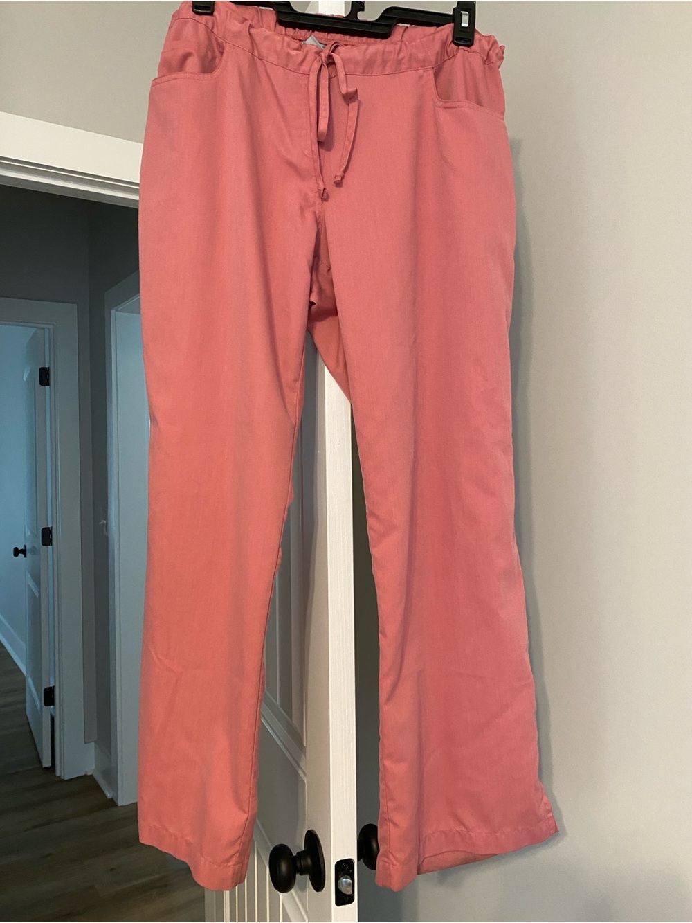 Women’s Coral Drawstring Scrub Pants